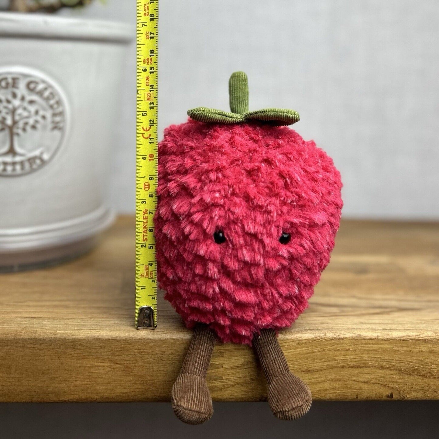 Jellycat Amuseable Strawberry Small - OG Strawberry - Small Size 5”  (4 Leaves)