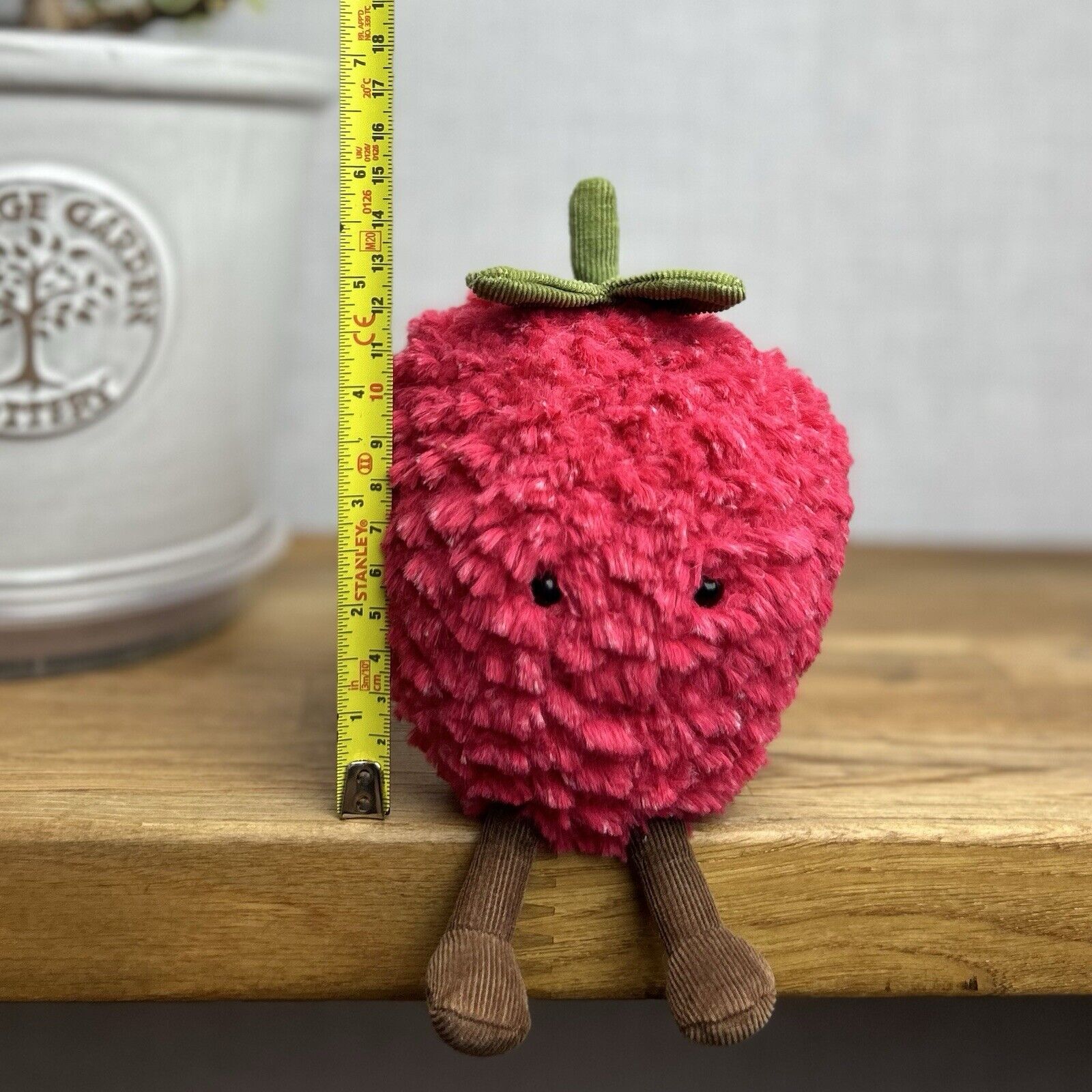 Jellycat Amuseable Strawberry Small - OG Strawberry - Small Size 5”  (4 Leaves)