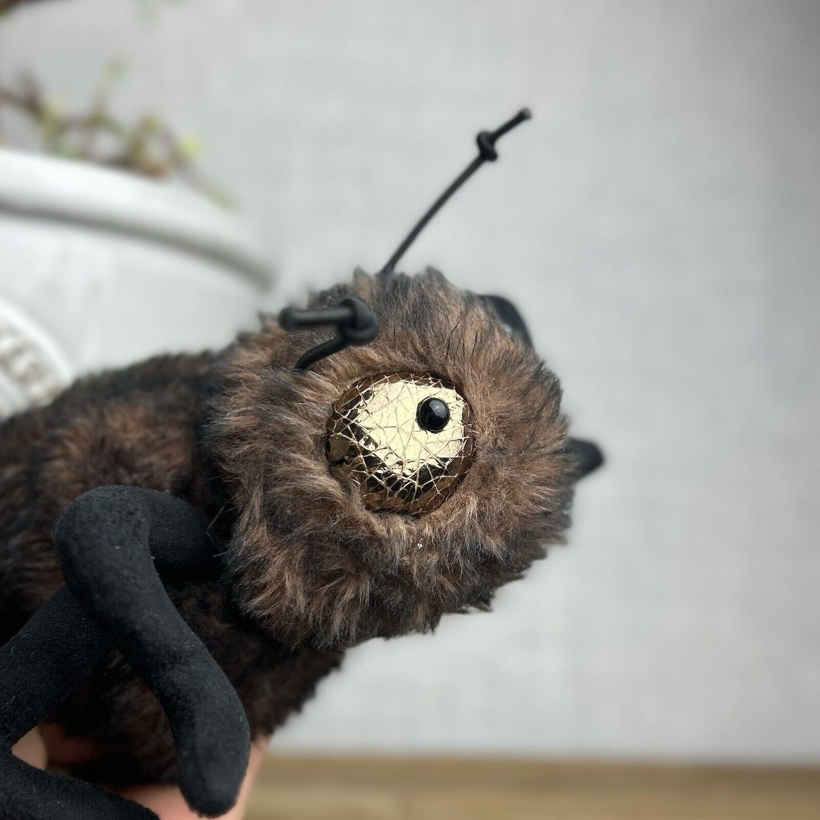 Jellycat Tony Terantula - Fluffy Small Beanie Spider Soft Toy Collectible 6”