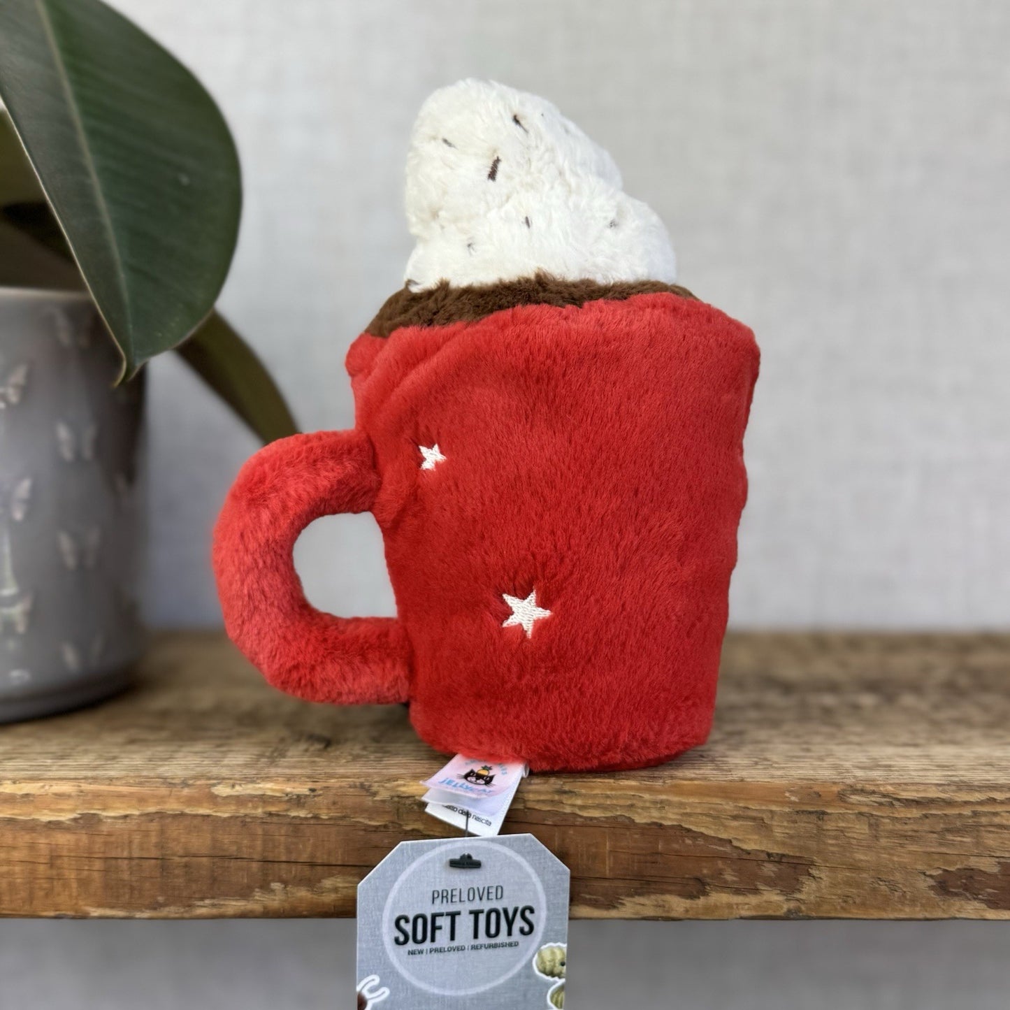 Jellycat Amuseable Hot Chocolate - Jellycat Food Drink Soft Toy Hot Chocolate 8"