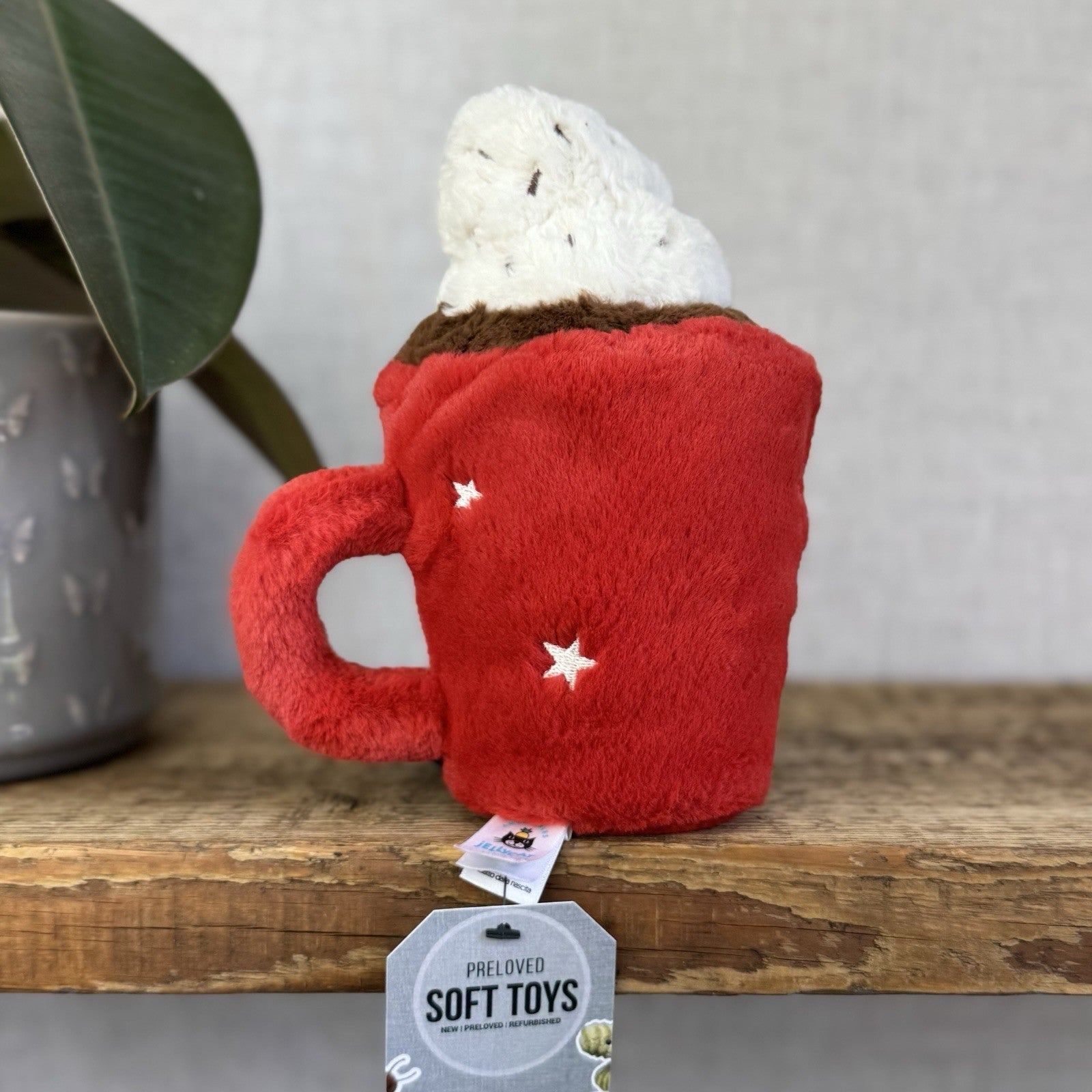 Jellycat Amuseable Hot Chocolate - Jellycat Food Drink Soft Toy Hot Chocolate 8"
