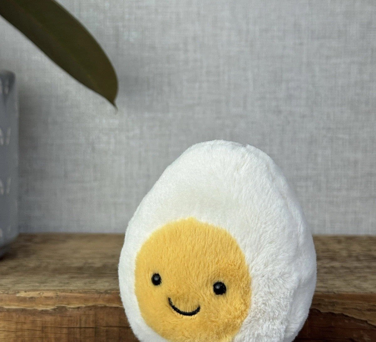 Jellycat Amuseable Happy Boiled Egg - Little Egg With Feet Soft Toy Beanie (#1)