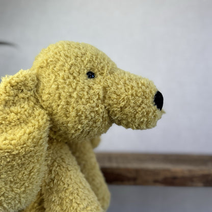 Jellycat Splootie Puppy - Retired & Rare Large Golden Beanie Floppy Dog 22”
