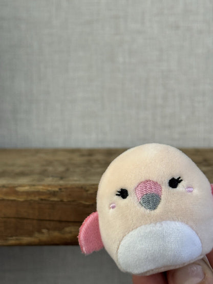 Squishmallow Squishville - Cody Flamingo White & Pink Tiny Flamingo Bird 2" (#2)
