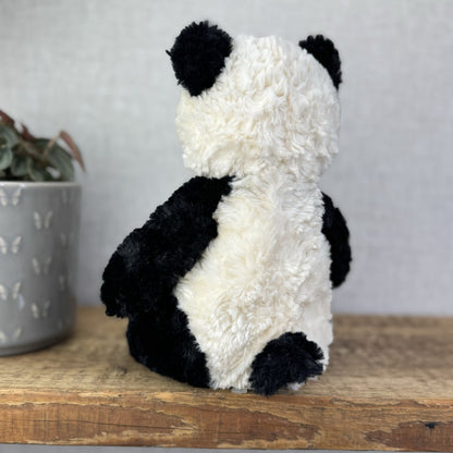 Jellycat Small Bartlesham Panda Bear - Vintage Panda With Tags Collectible 11"