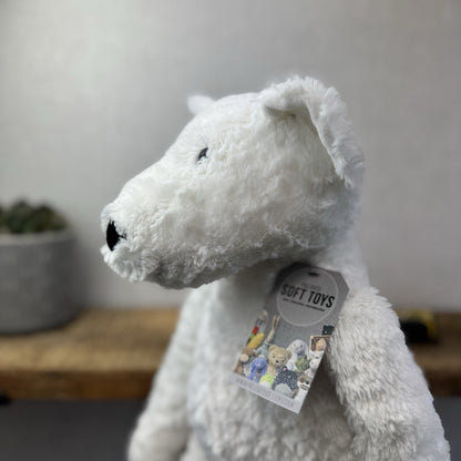 The Little White Company Huge Oscar Bear Pickles Beanie 23" (Jellycat Collab)