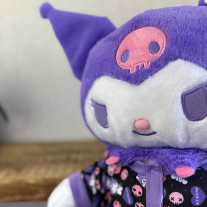 Build A Bear Purple Kuromi With Romper - New With Tags Sanrio Plush Toy