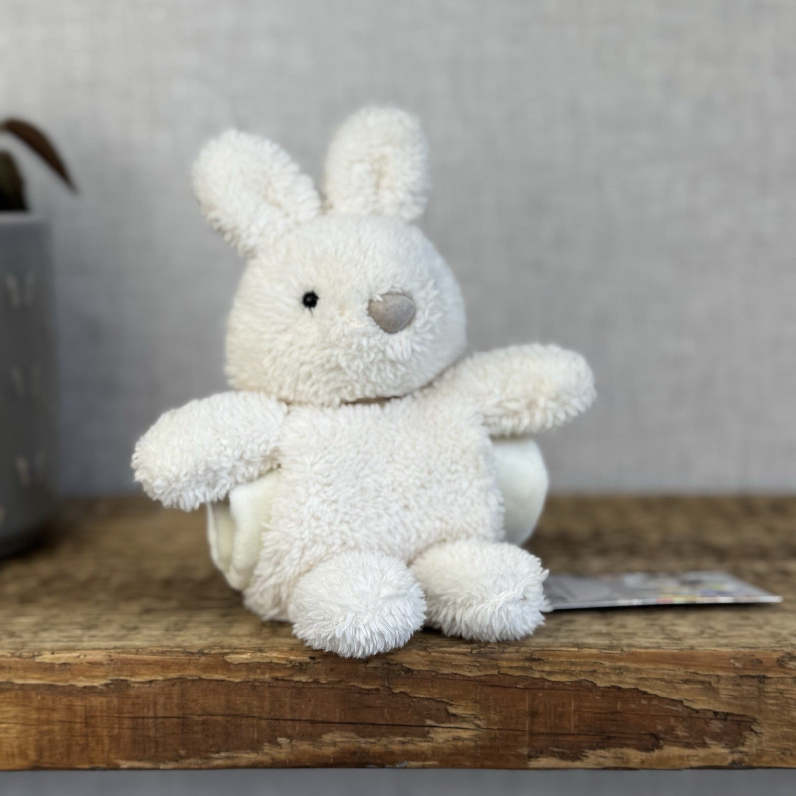 Jellycat Nugget Bunny Soother - New With Tags Collectible Plush Small 