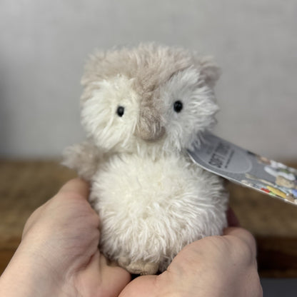 Jellycat Really Little Owl - Tiny Owl Jellycat Soft Toy Beanie Tiny Plush 6"