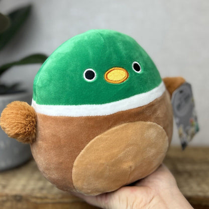 Squishmallow Avery - Small Duck Squishmallow - Cushion Duck Squishy Soft 7”