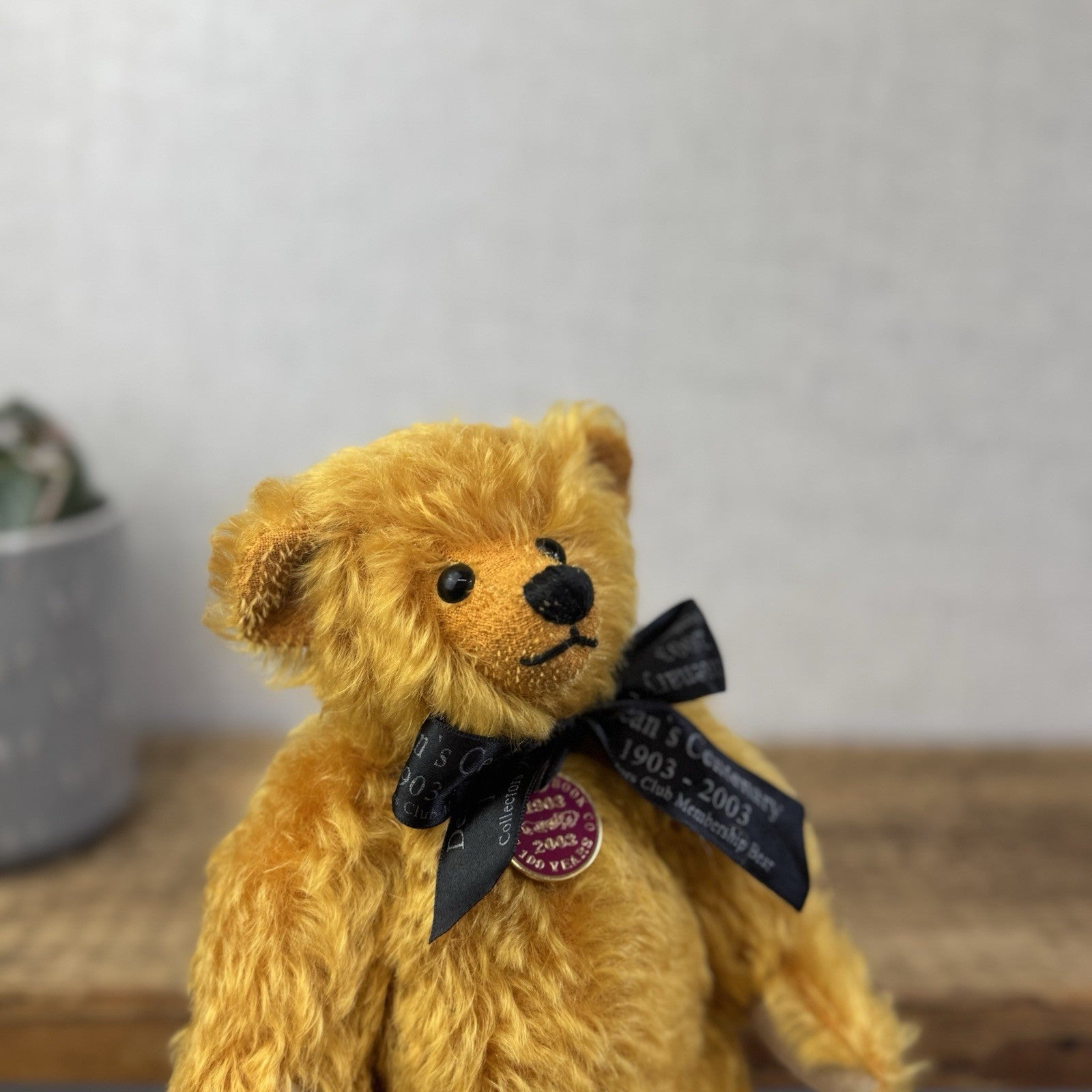 Deans Rag Book Bear - Centenary Bear With Tags & Medal Jointed Collectible Bear