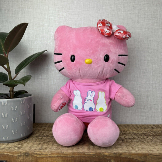 Build A Bear Hello Kitty Jolly Holly - Pink BAB hello Kitty Sanrio Collectible