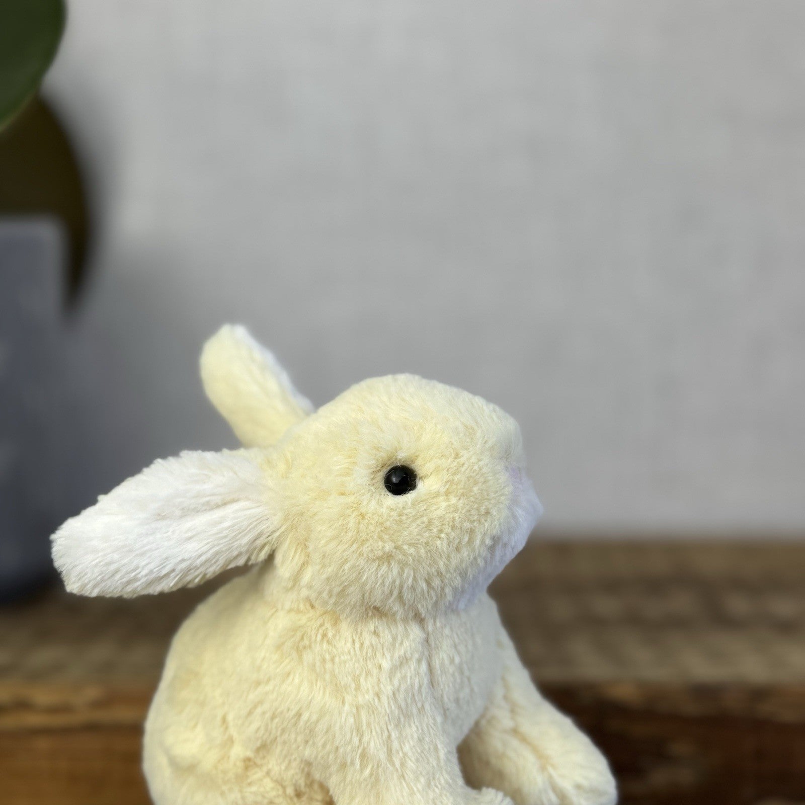 Jellycat Tiny Minilop Lemon Bunny - Yellow Rabbit Soft Toy Beanie Retired 5"