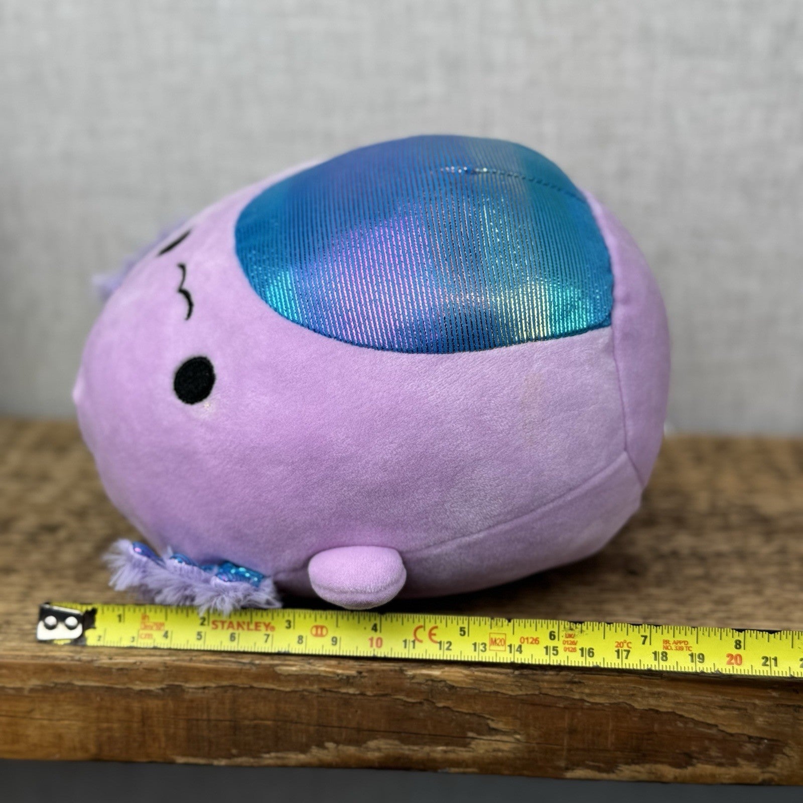 Squishmallow Monica The Axolotl 7" Purple Sea Creature Stuffed Toy Retired