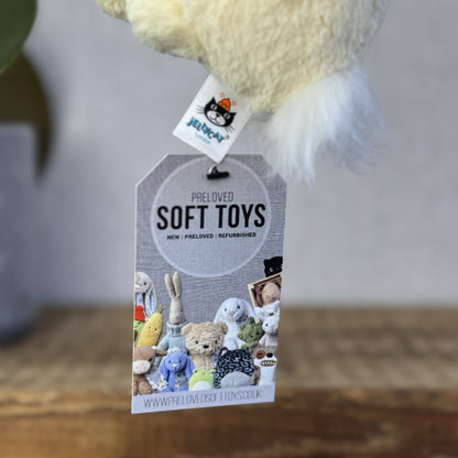 Jellycat Tiny Minilop Lemon Bunny - Yellow Rabbit Soft Toy Beanie Retired 5"