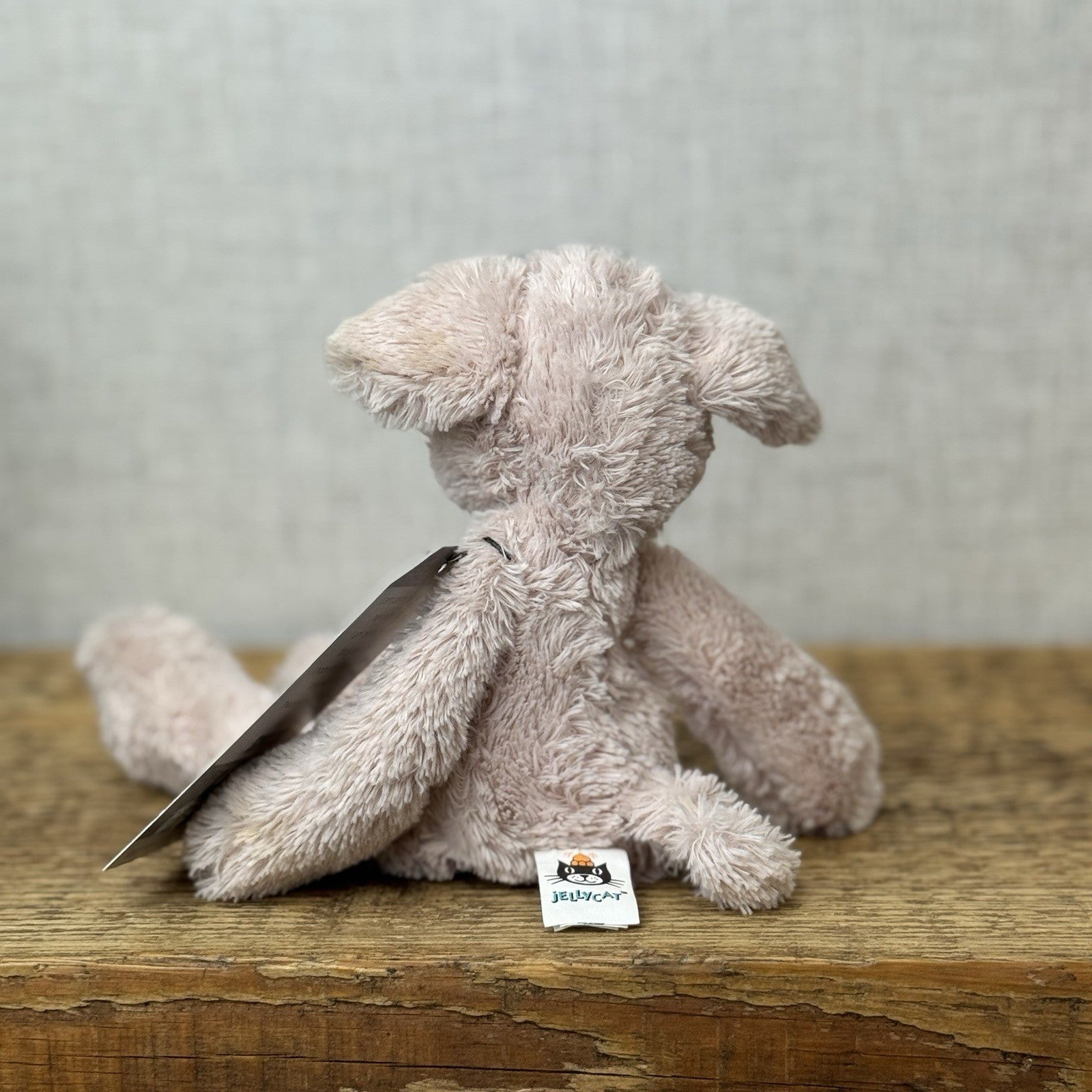 Jellycat Chimboo Piglet Small - Pink Mini Long Limb Pig Soft Toy (repaired) 10"