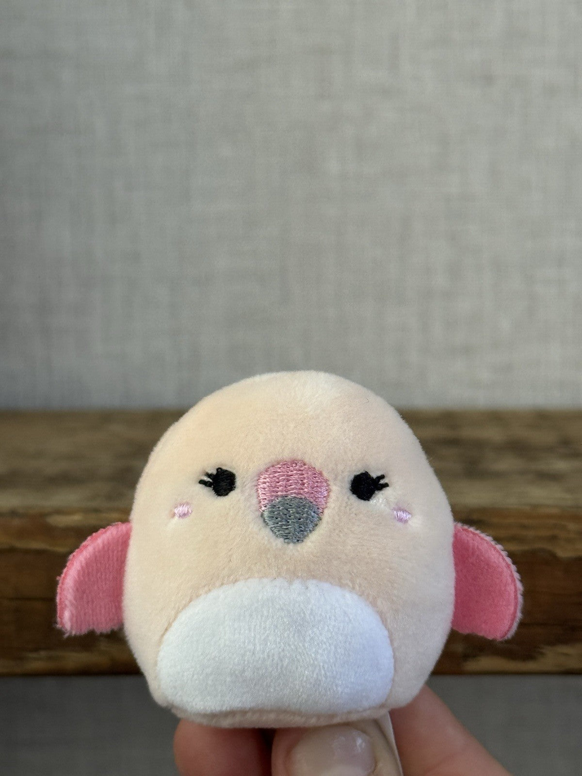 Squishmallow Squishville - Cody Flamingo White & Pink Tiny Flamingo Bird 2" (#2)