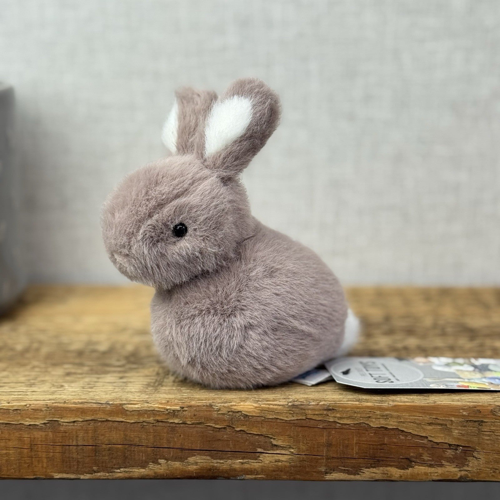 Jellycat Pebblet Mushroom Bunny Rabbit - Small Purple/Brown Rabbit Fluffy