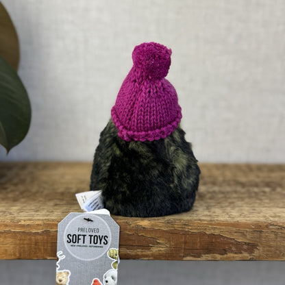 Jellycat Fuscia Cozi Amuseable Avocado - Soft Avocado With Purple Beanie (#2)