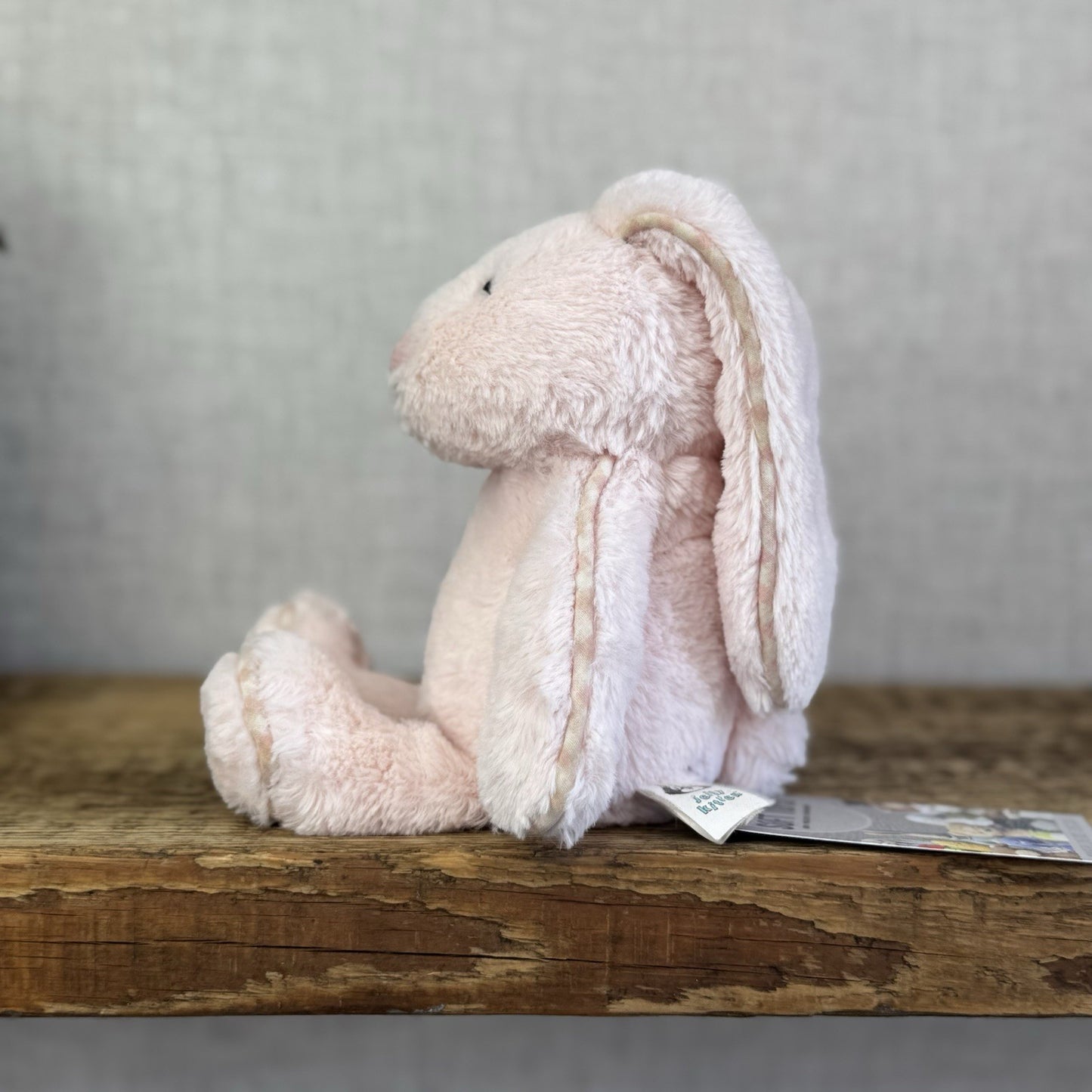 Jellycat Jellykitten Vintage Piper Bunny Small - Pink Piper Bunny Rabbit 8"