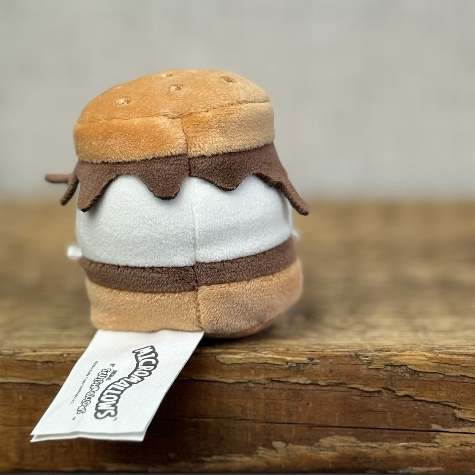 Squishmallow Micromallow - Carmelita The S'more NWOT (Multi Buy Discount)