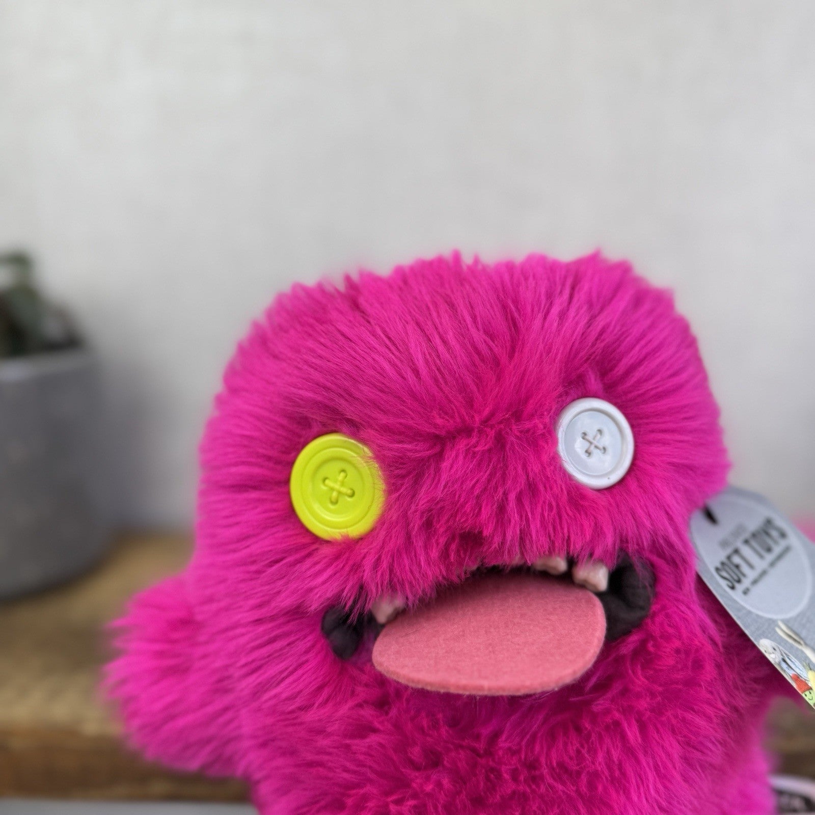 Fuggler Double Trouble - Oogah Boogah Pink Fluffy Funny Ugly Monster (no Baby)