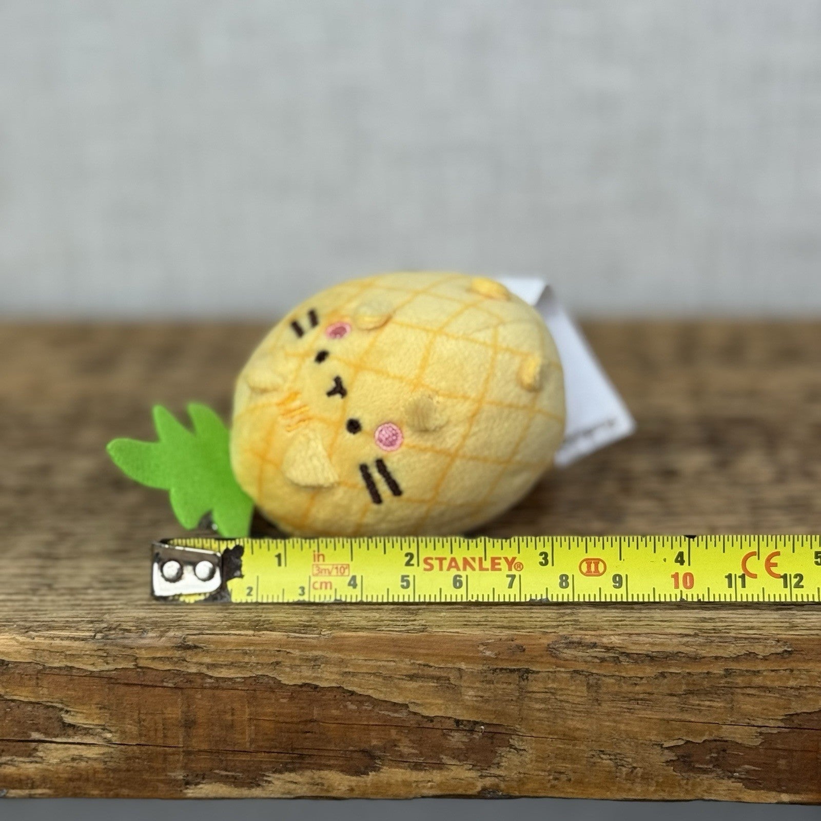 Gund Pusheen Cat - Pusheen Fruits Keyring Collectible Mini Cat Keychain