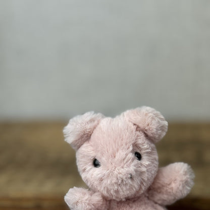 Jellycat Baby Poppet Piglet - Miniature Beanie Pink Pig Tiny Soft Toy Rare 4”