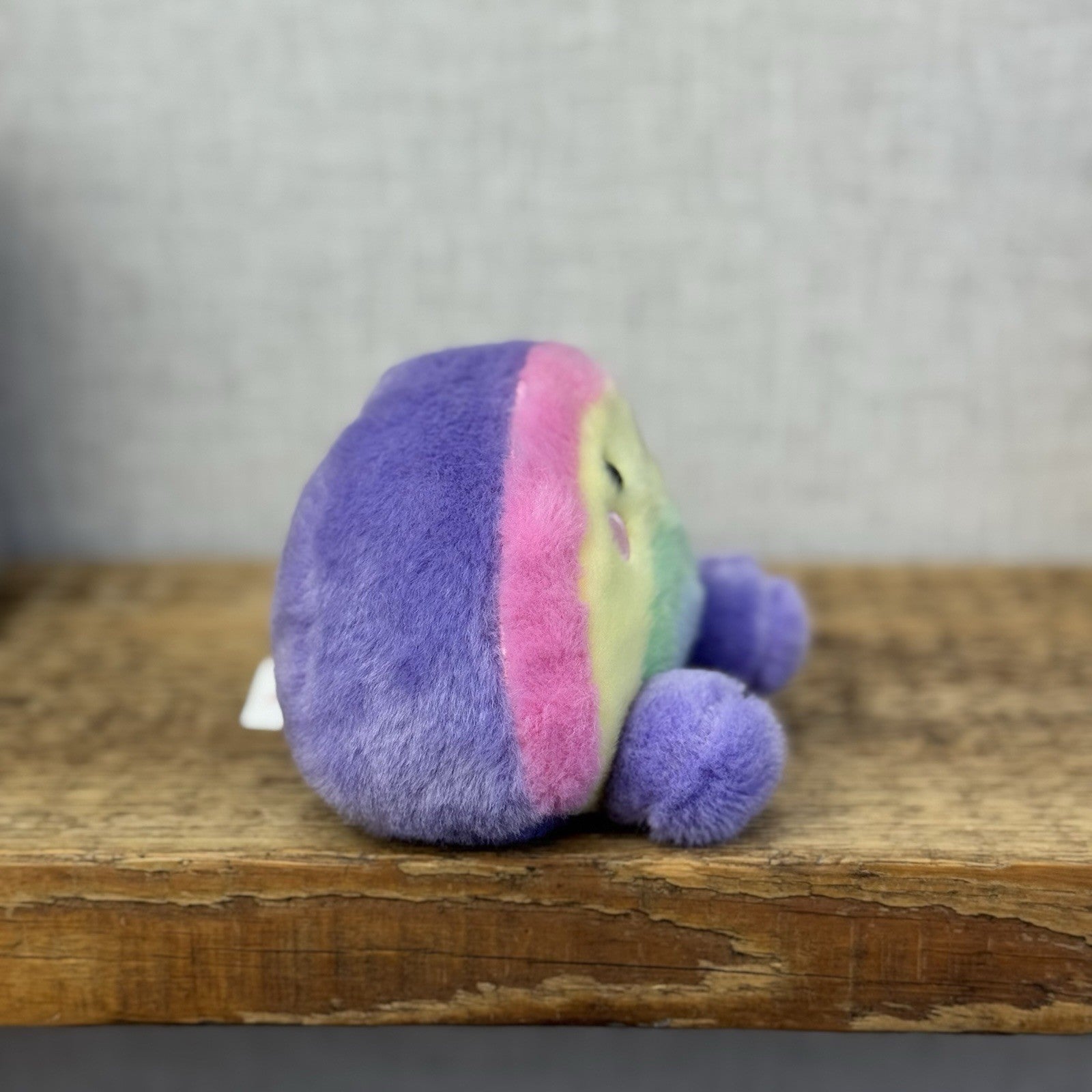 Aurora Rainbow Palm Pal Beanie Pastel - Mini Palm Pals Mini Beanbag Plush 5"