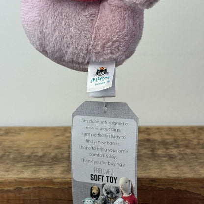 Jellycat Cozy Crew Seahorse Soft Toy - Pink Sea Horse With Jumper Soft Toy 8"