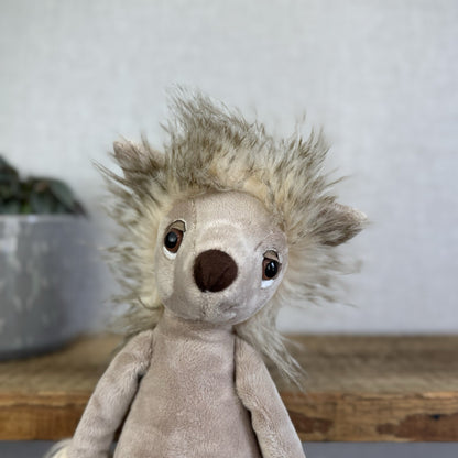 Jellycat Chi-Chi Chinese Crested Dog - Large Fluffy Puppy Dog Rare/Retired 14"