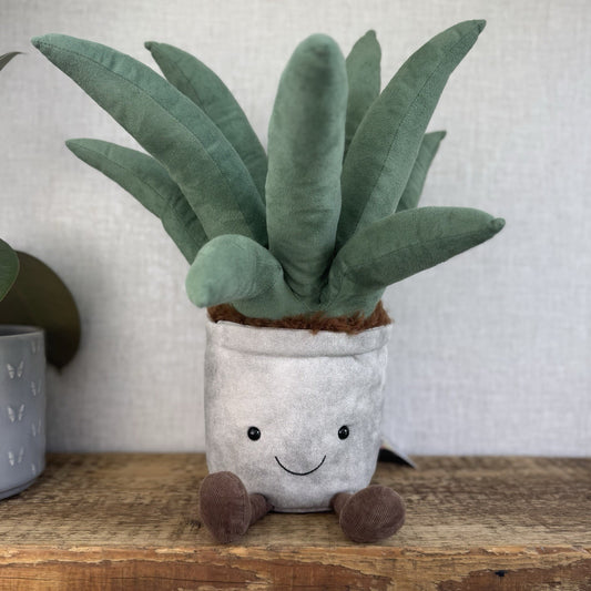 Jellycat Big Amuseable Aloe Vera - Large Plant Plush Soft Toy With Legs Retired