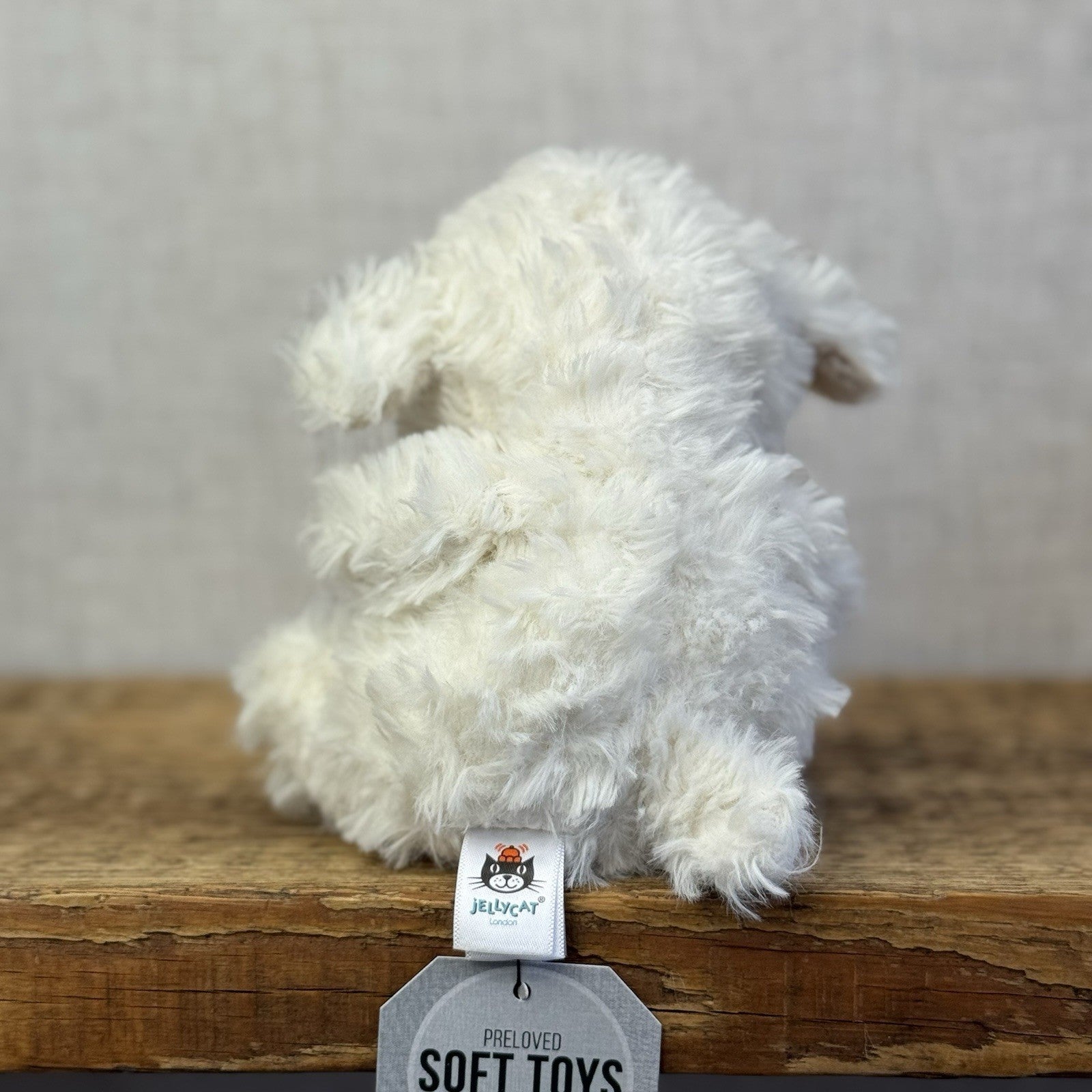 Jellycat Yummy Lamb - Small Textured Sheep Plush  Soft Toy Retired 6”