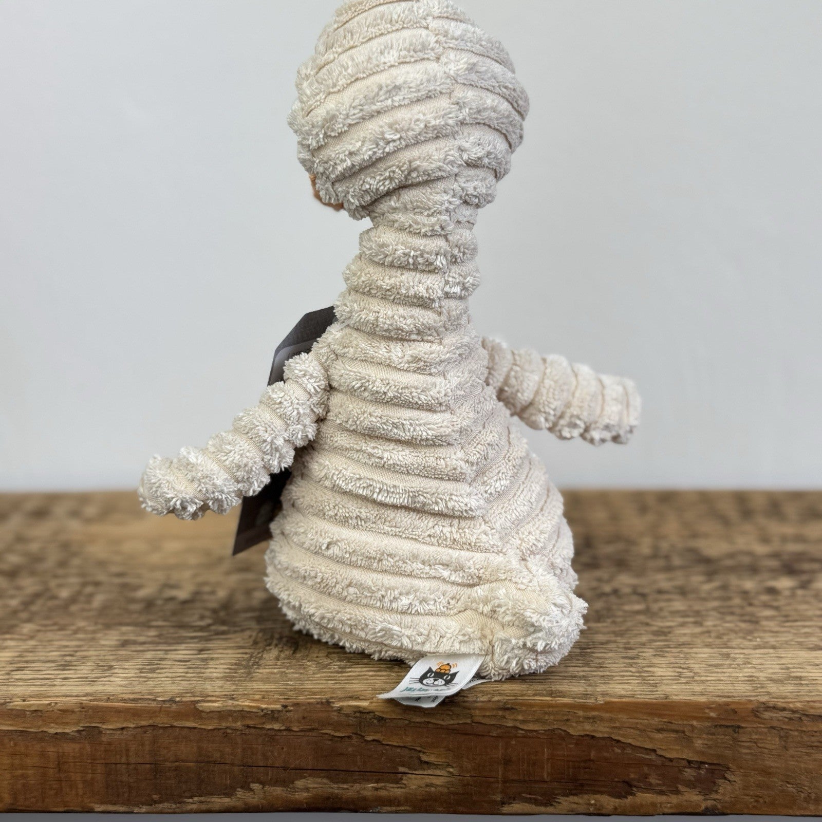 Jellycat Cordy Roy Duck Goose Small Cord Soft Toy Beanie Rare Retired 10"