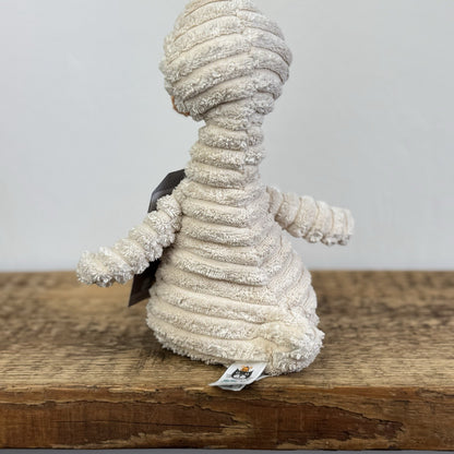 Jellycat Cordy Roy Duck Goose Small Cord Soft Toy Beanie Rare Retired 10"