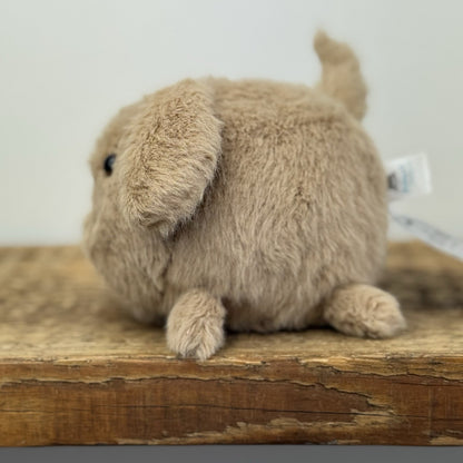 Jellycat Caboodle Puppy Dog - Brown Tiny Soft Toy Dog Small Honey Pup Retired 5"