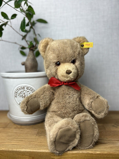 Vintage Steiff Plush Sitting Teddy 0205/35 - Vintage Steiff Teddy Bear Medium