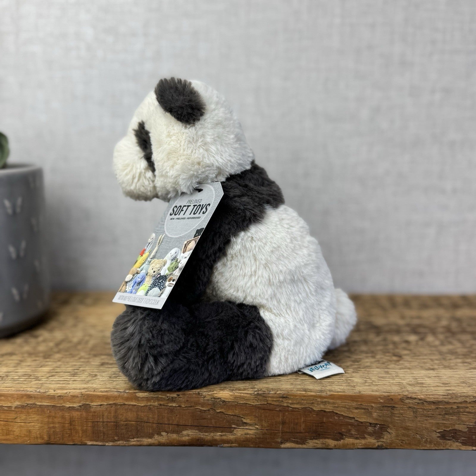 Jellycat Small Harry Panda Cub - Super Soft Panda Beanie Plush 8” Rare (#3)