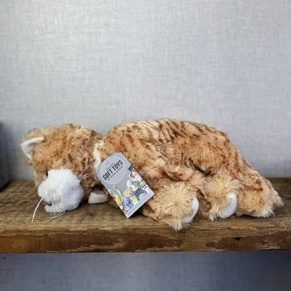 Bukowski Bears - Large Bukowski Great Loki Cat Kitten Large Floppy Ginger Tabby