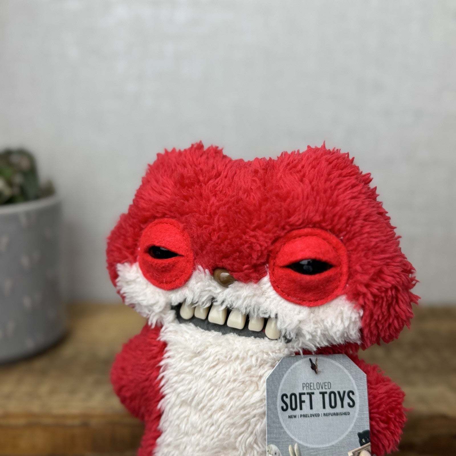 Fuggler Funny Ugly Monster Sketchy Squirrel Red Snuggler Cute Ugly Monster Rare