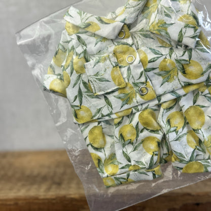 Bespoke Lemon Grove PJs - Handmade Fit Jellycat Medium Bashfuls (Clothes Only)
