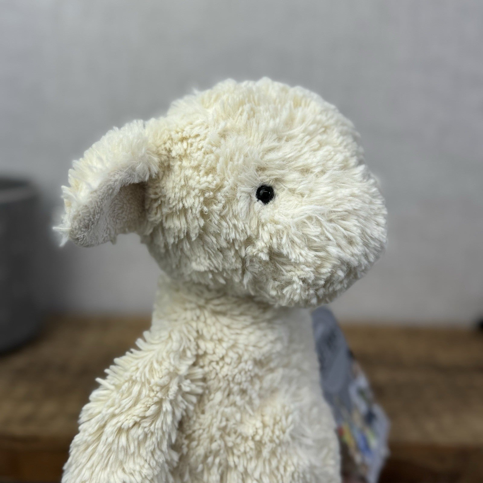 Jellycat Skiffles Lamb Rare Retired Meduim Vintage Medium Floppy Sheep 14"