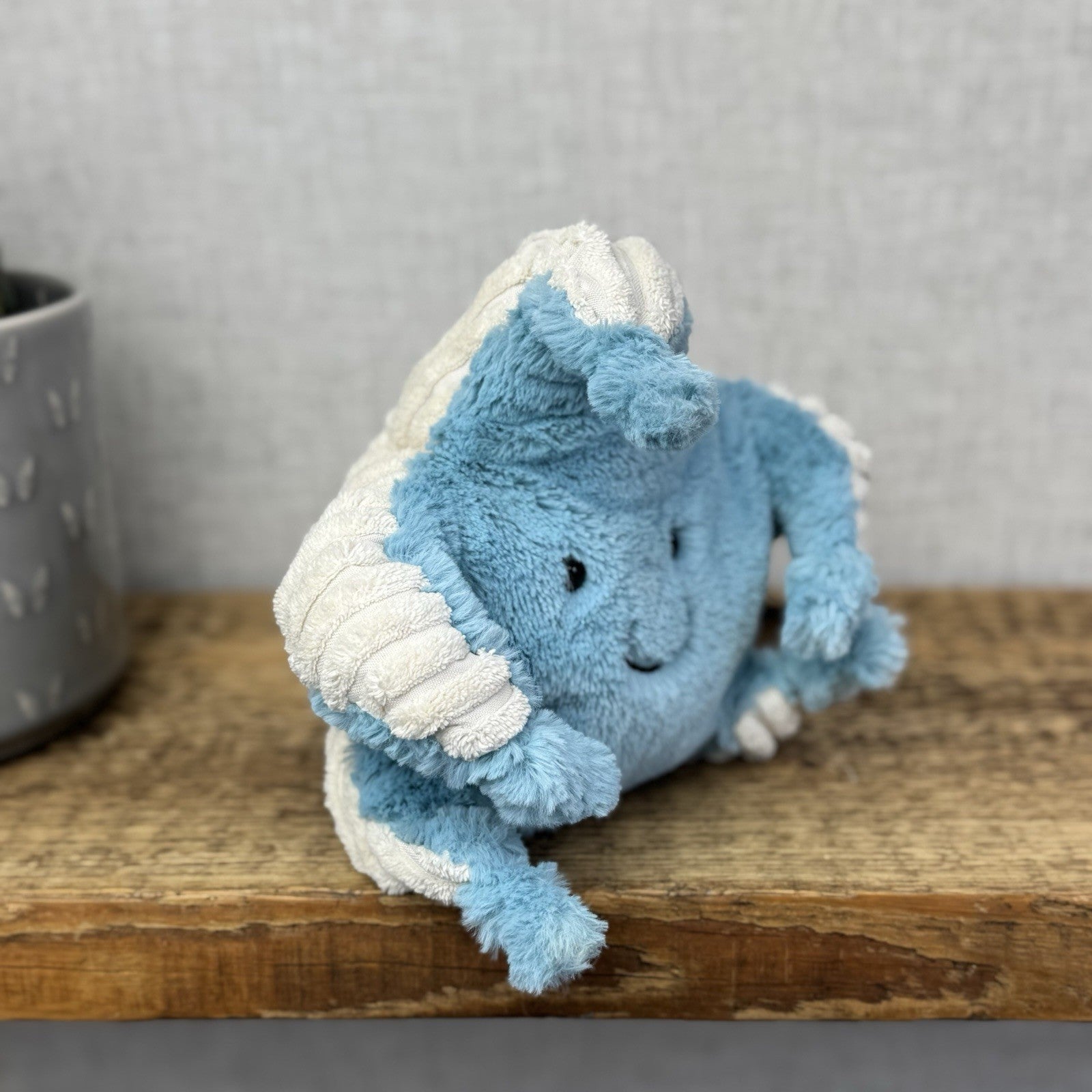 Jellycat Skye Starfish Plush Toy - Small Blue Beanie Starfish Sea Theme Plush 8"