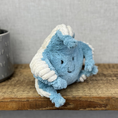 Jellycat Skye Starfish Plush Toy - Small Blue Beanie Starfish Sea Theme Plush 8"