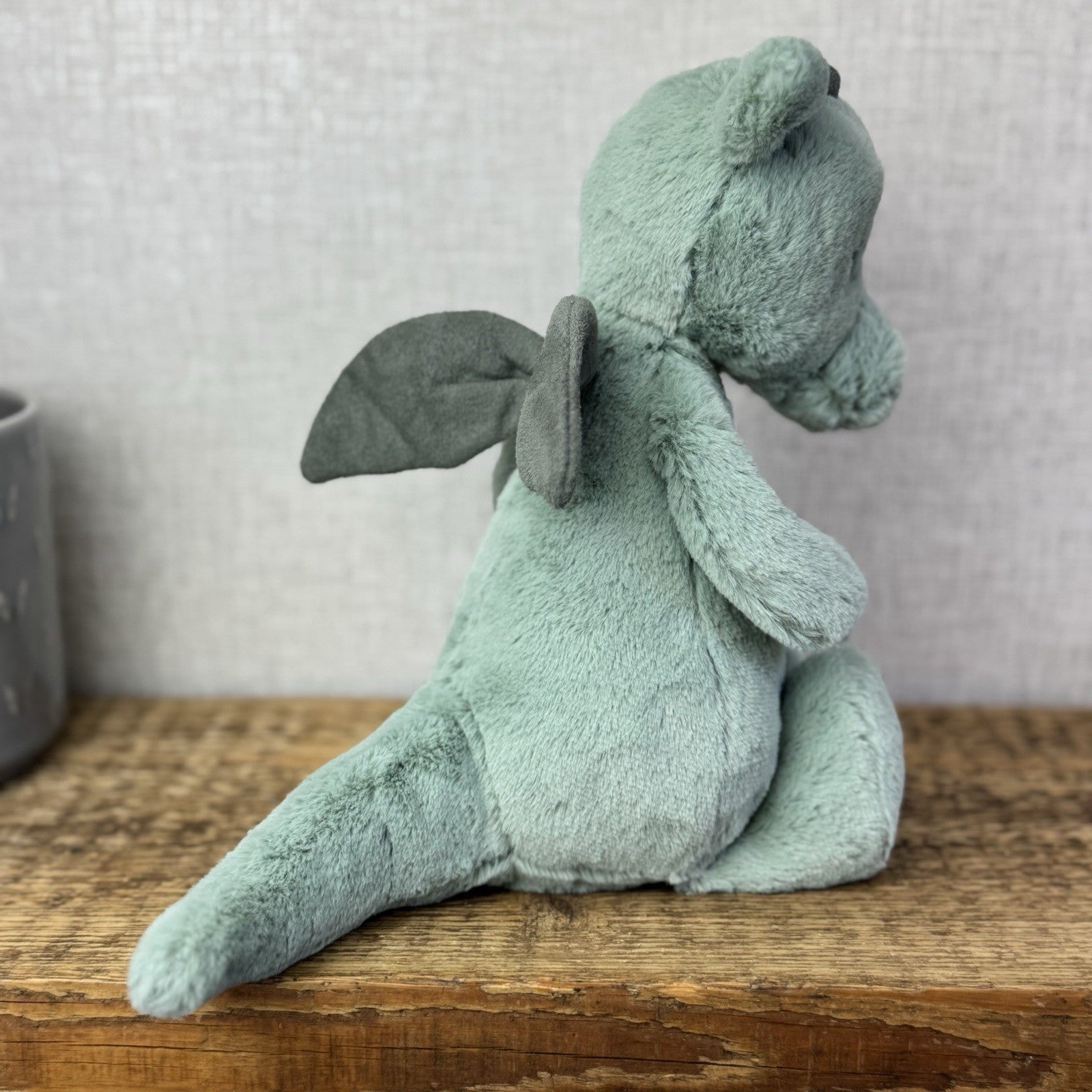 Jellycat Medium Bashful Dragon - Light Green/sage Dragon Soft Toy NWOT