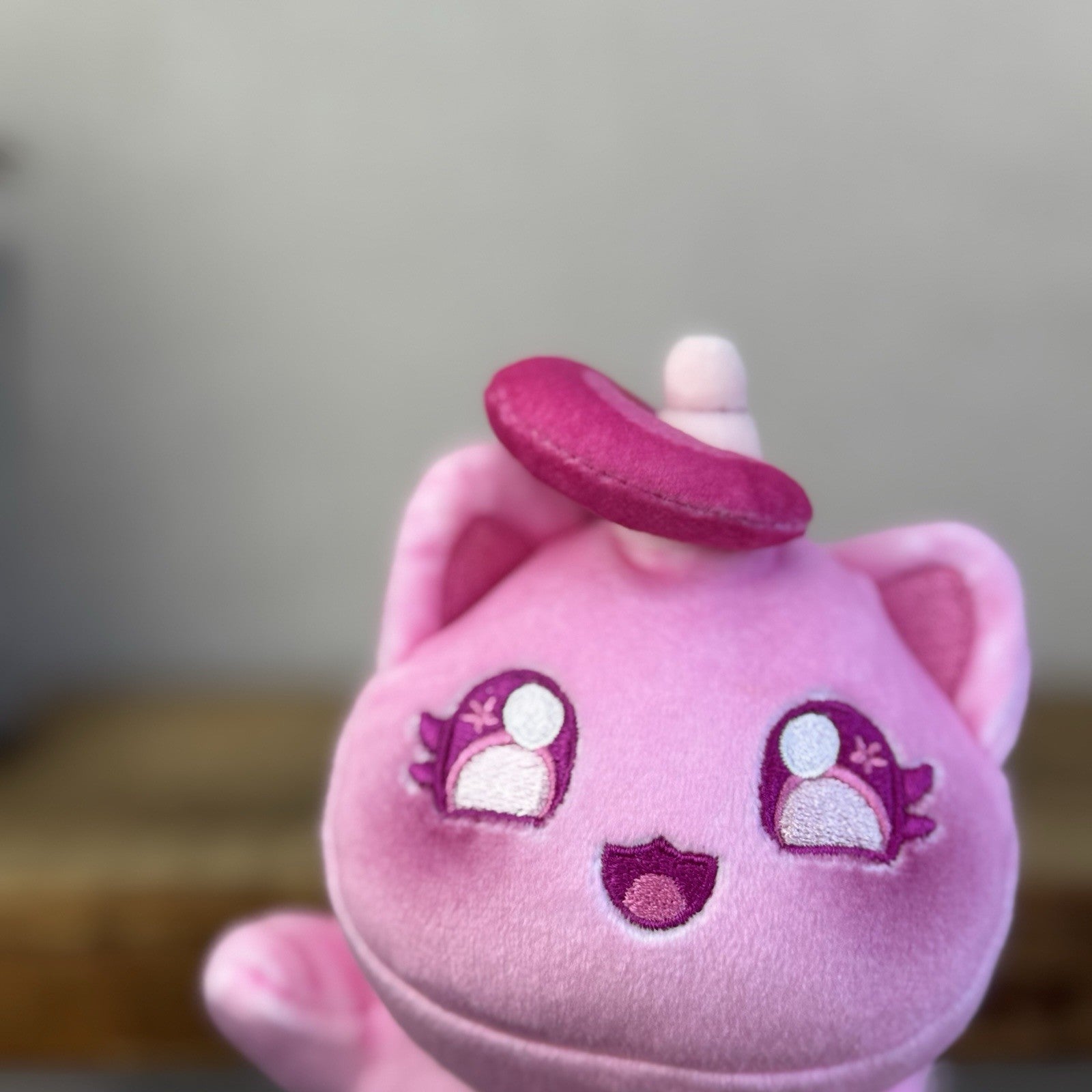 Aphmau MeeMeows - Pink Unicorn Flowerw Plush Cat Cute Collectible 5"