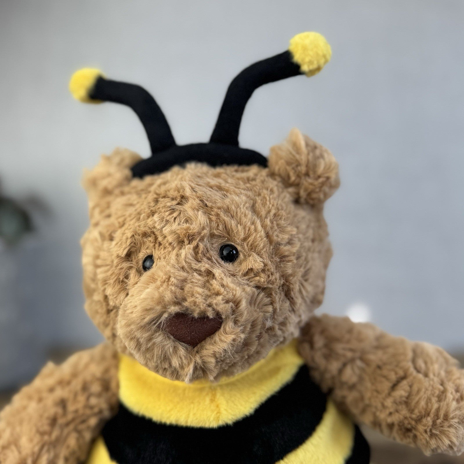Bumblebee Bartholemew Bear Jellycat - New With Tags Bee Bear Soft Toy NWT 12"