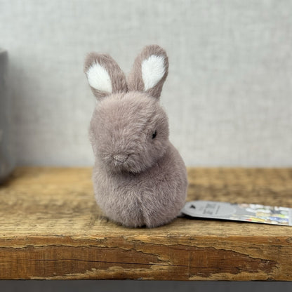 Jellycat Pebblet Mushroom Bunny Rabbit - Small Purple/Brown Rabbit Fluffy