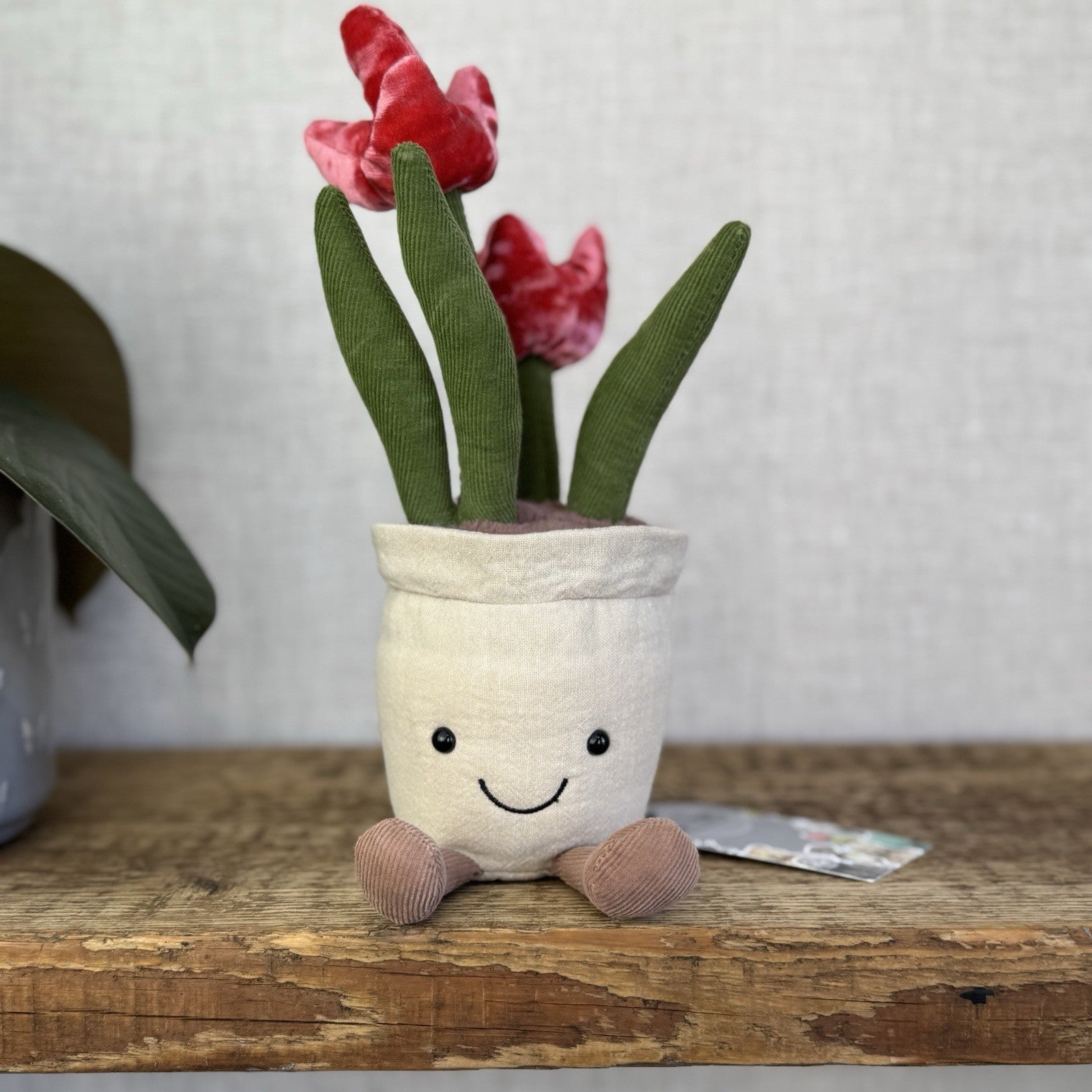 Jellycat Amuseable Tulip - New Without Tags Potted Tulip Plant Older Style 12"