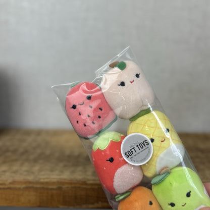 Squishmallow Squishville - Fruit Squad (Mixed Fruit) Mini Squishville Bundle x5